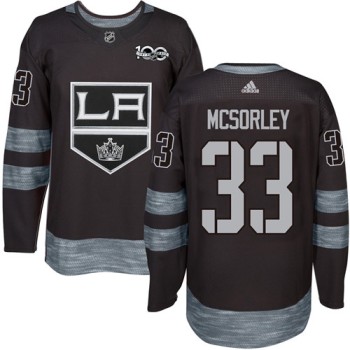 Kings #33 Marty Mcsorley Black 1917-2017 100th Anniversary Stitched NHL Jersey Kings #33 Marty Mcsorley Black 1917-2017 100th Anniversary Stitched NHL Jersey