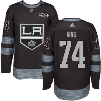 Kings #74 Dwight King Black 1917-2017 100th Anniversary Stitched NHL Jersey Kings #74 Dwight King Black 1917-2017 100th Anniversary Stitched NHL Jersey