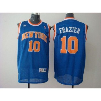 Knicks #10 Walt Frazier Blue Stitched NBA Jersey Knicks #10 Walt Frazier Blue Stitched NBA Jersey