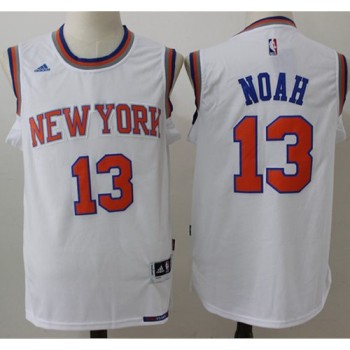 Knicks #13 Joakim Noah White Stitched NBA Jersey Knicks #13 Joakim Noah White Stitched NBA Jersey