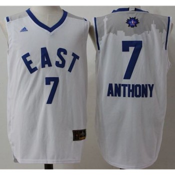 Knicks #7 Carmelo Anthony White 2016 All Star Stitched NBA Jersey Knicks #7 Carmelo Anthony White 2016 All Star Stitched NBA Jersey