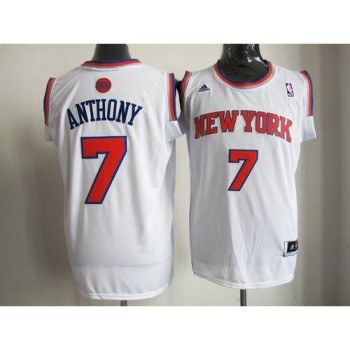 Knicks #7 Carmelo Anthony White Home New 2012-13 Season Stitched NBA Jersey Knicks #7 Carmelo Anthony White Home New 2012-13 Season Stitched NBA Jersey