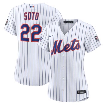 Women's New York Mets #22 Juan Soto Nike White 2026 All-Star Game Replica Jersey