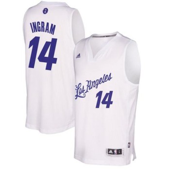 Lakers #14 Brandon Ingram White 2016-2017 Christmas Day Stitched NBA Jersey Lakers #14 Brandon Ingram White 2016-2017 Christmas Day Stitched NBA Jersey