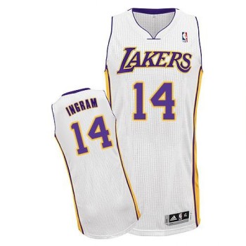 Lakers #14 Brandon Ingram White Stitched NBA Jersey Lakers #14 Brandon Ingram White Stitched NBA Jersey