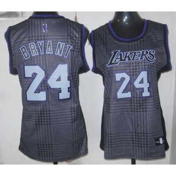 Lakers #24 Kobe Bryant Black Rhythm Fashion Women's Stitched NBA Jersey Lakers #24 Kobe Bryant Black Rhythm Fashion Women's Stitched NBA Jersey