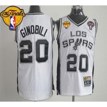 Latin Nights Spurs #20 Manu Ginobili White Finals Patch Stitched NBA Jersey Latin Nights Spurs #20 Manu Ginobili White Finals Patch Stitched NBA Jersey