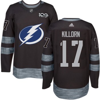 Lightning #17 Alex Killorn Black 1917-2017 100th Anniversary Stitched NHL Jersey Lightning #17 Alex Killorn Black 1917-2017 100th Anniversary Stitched NHL Jersey