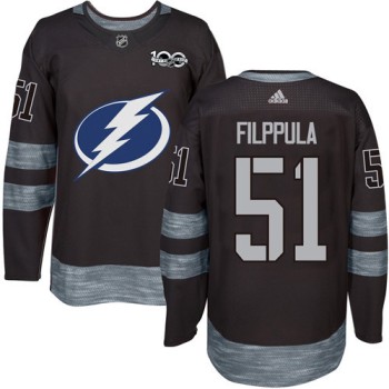 Lightning #51 Valtteri Filppula Black 1917-2017 100th Anniversary Stitched NHL Jersey Lightning #51 Valtteri Filppula Black 1917-2017 100th Anniversary Stitched NHL Jersey