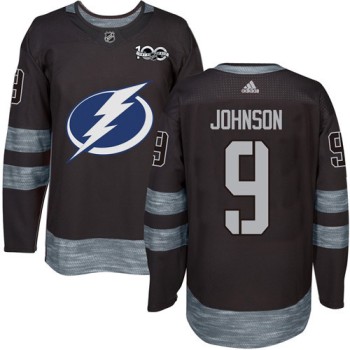 Lightning #9 Tyler Johnson Black 1917-2017 100th Anniversary Stitched NHL Jersey Lightning #9 Tyler Johnson Black 1917-2017 100th Anniversary Stitched NHL Jersey