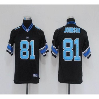 Lions #81 Calvin Johnson Black EStitched Youth NFL Jersey Lions #81 Calvin Johnson Black EStitched Youth NFL Jersey