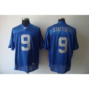 Lions #9 Matthew Stafford Blue EStitched Throwback Youth NFL Jersey Lions #9 Matthew Stafford Blue EStitched Throwback Youth NFL Jersey