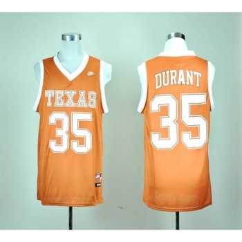 Longhorns #35 Kevin Durant Orange Basketball Stitched NCAA Jersey Longhorns #35 Kevin Durant Orange Basketball Stitched NCAA Jersey