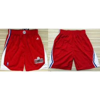 Los Angeles Clippers Red NBA Shorts