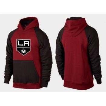 Los Angeles Kings Pullover Hoodie Burgundy Red & Black Los Angeles Kings Pullover Hoodie Burgundy Red & Black