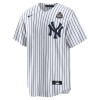Men's New York Yankees #22 Juan Soto White 2024 World Series Home Replica Player Jersey