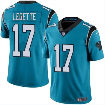 Youth Carolina Panthers #17 Xavier Legette Blue 2024 Draft Vapor Limited Stitched Football Jersey Youth Carolina Panthers #17 Xavier Legette Blue 2024 Draft Vapor Limited Stitched Football Jersey