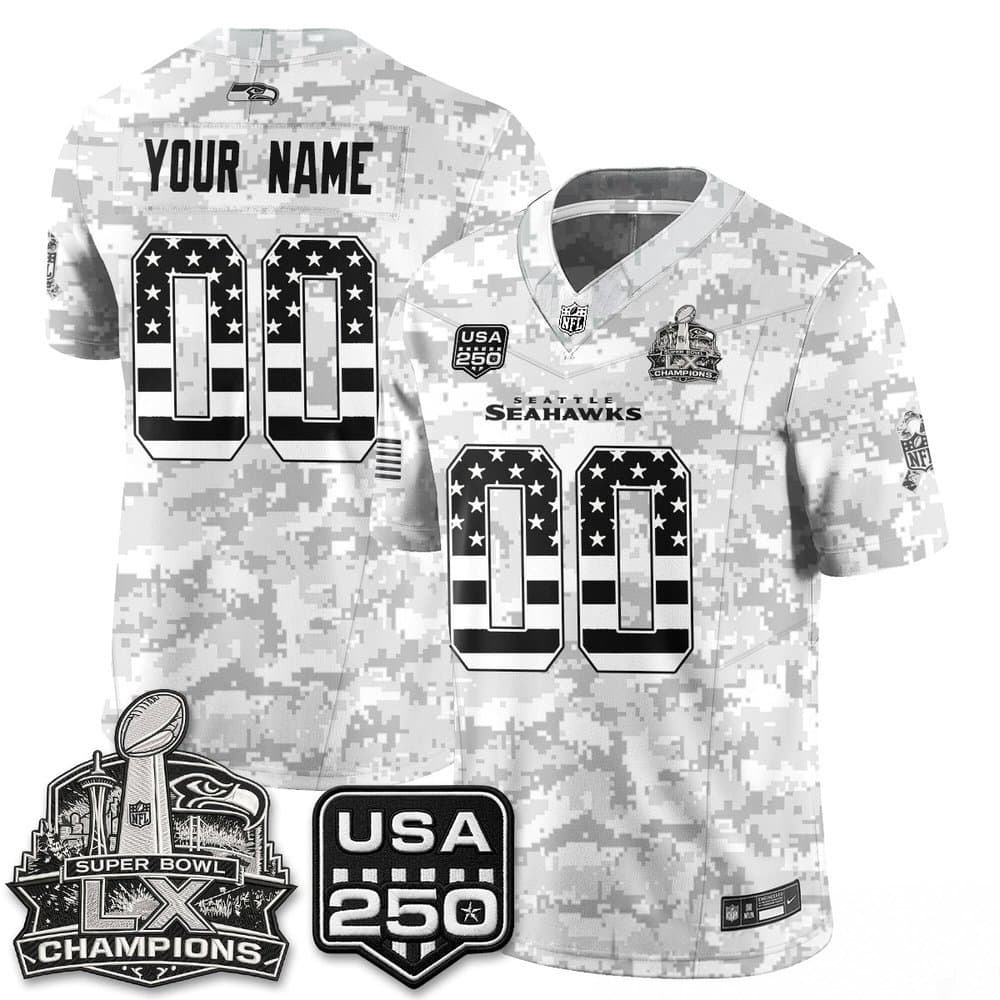 Men's Seattle Seahawks Camo 2026 Salute to Service Edition Vapor F.U.S.E. Limited Custom Jersey Men's Seattle Seahawks Camo 2026 Salute to Service Edition Vapor F.U.S.E. Limited Custom Jersey