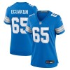 Women's Detroit Lions Kingsley Eguakun  Blue Game Jersey