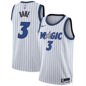 Men's Orlando Magic #3 Desmond Bane White 2025 Association Edition Stitched Basketball Jersey