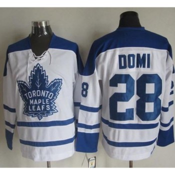 Maple Leafs #28 Tie Domi White CCM Throwback Winter Classic Stitched NHL Jersey Maple Leafs #28 Tie Domi White CCM Throwback Winter Classic Stitched NHL Jersey