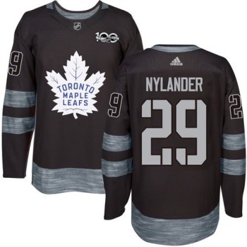 Maple Leafs #29 William Nylander Black 1917-2017 100th Anniversary Stitched NHL Jersey Maple Leafs #29 William Nylander Black 1917-2017 100th Anniversary Stitched NHL Jersey
