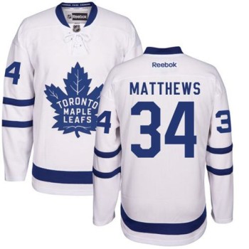 Maple Leafs #34 Auston Matthews White Road Stitched Youth NHL Jersey Maple Leafs #34 Auston Matthews White Road Stitched Youth NHL Jersey