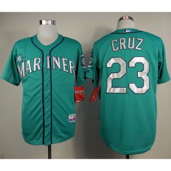 Mariners #23 Nelson Cruz Green Cool Base Stitched MLB Jersey Mariners #23 Nelson Cruz Green Cool Base Stitched MLB Jersey