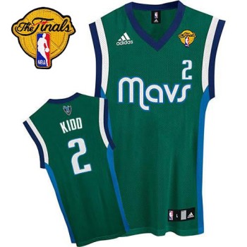 Mavericks 2011 Finals Patch #2 Jason Kidd Green Stitched NBA Jersey Mavericks 2011 Finals Patch #2 Jason Kidd Green Stitched NBA Jersey
