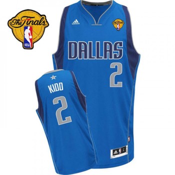 Mavericks 2011 Finals Patch #2 Jason Kidd Revolution 30 Blue Stitched NBA Jersey Mavericks 2011 Finals Patch #2 Jason Kidd Revolution 30 Blue Stitched NBA Jersey
