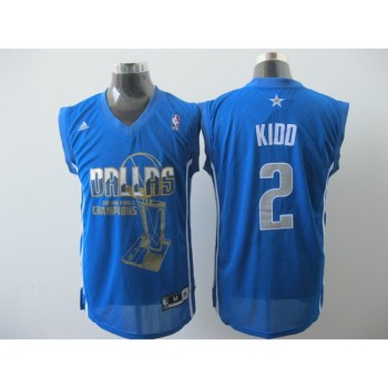 Mavericks 2011 NBA Finals Champions #2 Jason Kidd Revolution 30 Blue Stitched NBA Jersey Mavericks 2011 NBA Finals Champions #2 Jason Kidd Revolution 30 Blue Stitched NBA Jersey