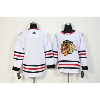 Men's Chicago Blackhawks White Stitched NHL Jersey Men's Chicago Blackhawks White Stitched NHL Jersey