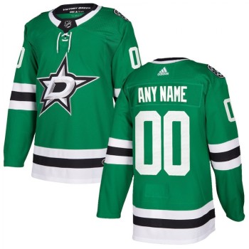 Men's Dallas Stars Personalized Authentic Green Home Stitched NHL Jersey