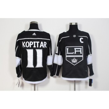 Men's Los Angeles Kings #11 Anze Kopitar Black Stitched NHL Jersey Men's Los Angeles Kings #11 Anze Kopitar Black Stitched NHL Jersey