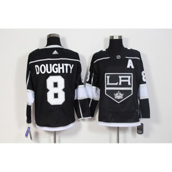 Men's Los Angeles Kings #8 Drew Doughty Black Stitched NHL Jersey Men's Los Angeles Kings #8 Drew Doughty Black Stitched NHL Jersey