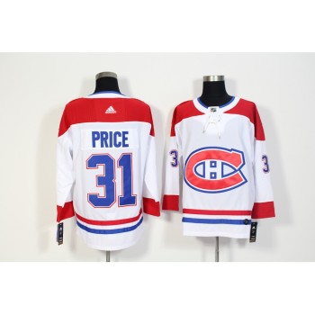 Men's Montreal Canadiens #31 Carey Price White Stitched NHL Jersey Men's Montreal Canadiens #31 Carey Price White Stitched NHL Jersey