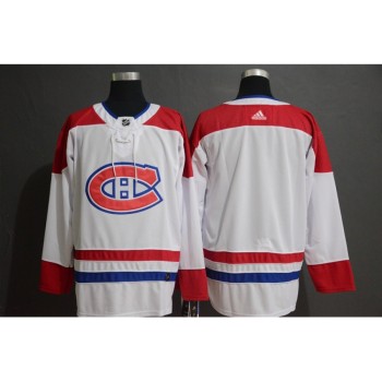 Men's Montreal Canadiens White Stitched NHL Jersey Men's Montreal Canadiens White Stitched NHL Jersey