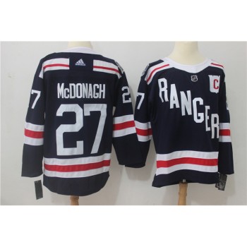 Men's New York Rangers #27 Ryan McDonagh Navy 2018 Winter Classic Authentic Stitched NHL Jersey