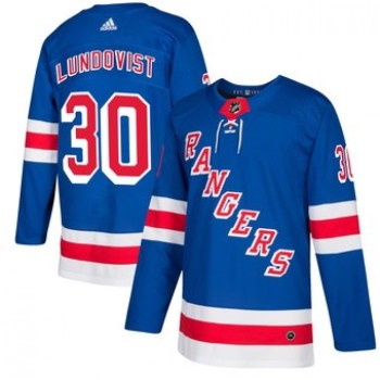 Men's New York Rangers #30 Henrik Lundqvist Royal Blue Stitched NHL Jersey Men's New York Rangers #30 Henrik Lundqvist Royal Blue Stitched NHL Jersey