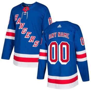Men's New York Rangers Personalized Authentic Royal Blue Home Stitched NHL Jersey Men's New York Rangers Personalized Authentic Royal Blue Home Stitched NHL Jersey