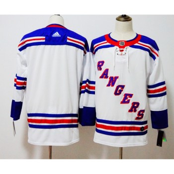 Men's New York Rangers White Stitched NHL Jersey Men's New York Rangers White Stitched NHL Jersey