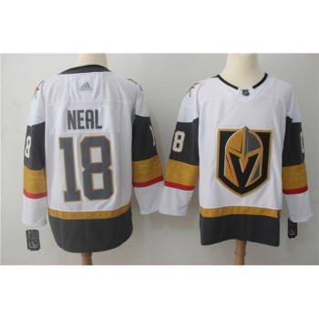 Men's Vegas Golden Knights #18 James Neal White Stitched NHL Jersey