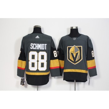Men's Vegas Golden Knights #88 Nate Schmidt Grey Stitched NHL Jersey Men's Vegas Golden Knights #88 Nate Schmidt Grey Stitched NHL Jersey