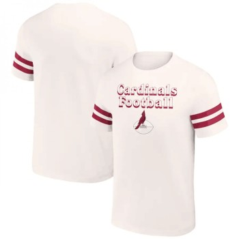 Men's Arizona Cardinals Cream x Darius Rucker Collection Vintage T-Shirt Men's Arizona Cardinals Cream x Darius Rucker Collection Vintage T-Shirt