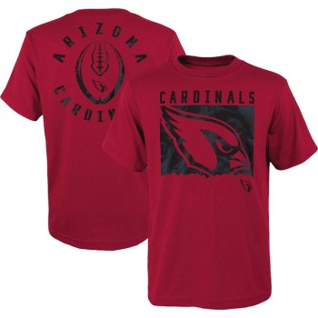 Men's Arizona Cardinals Red Preschool Liquid Camo Logo T-Shirt Men's Arizona Cardinals Red Preschool Liquid Camo Logo T-Shirt