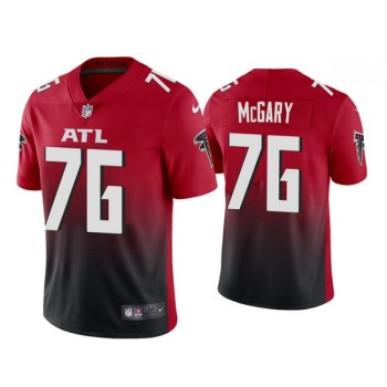 Men's Atlanta Falcons #76 Kaleb McGary New Red Vapor Untouchable Limited Stitched Jersey Men's Atlanta Falcons #76 Kaleb McGary New Red Vapor Untouchable Limited Stitched Jersey