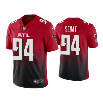 Men's Atlanta Falcons #94 Deadrin Senat New Red Vapor Untouchable Limited Stitched Jersey Men's Atlanta Falcons #94 Deadrin Senat New Red Vapor Untouchable Limited Stitched Jersey