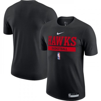 Men's Atlanta Hawks Black 2022/23 Legend On-Court Practice Performance T-Shirt Men's Atlanta Hawks Black 2022/23 Legend On-Court Practice Performance T-Shirt