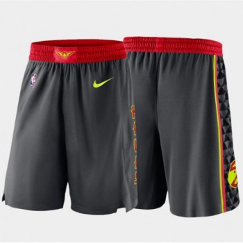 Men's Atlanta Hawks Black Shorts (Run Smaller) Men's Atlanta Hawks Black Shorts (Run Smaller)