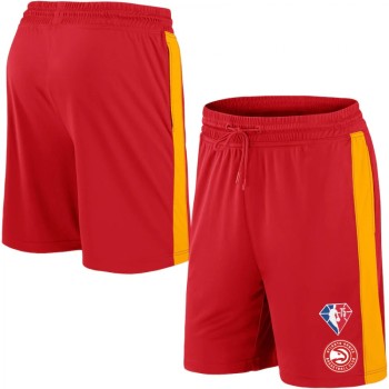 Men's Atlanta Hawks Red Shorts Men's Atlanta Hawks Red Shorts